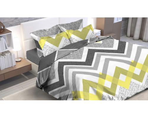 Постельное белье полутораспальное Зигзаги 1
