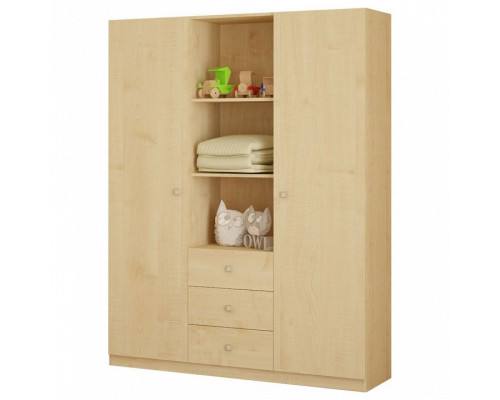 Шкаф комбинированный Polini kids Simple