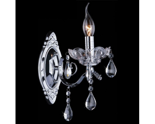 Бра Eurosvet Brianna 3188/1 хром/прозрачный хрусталь Strotskis