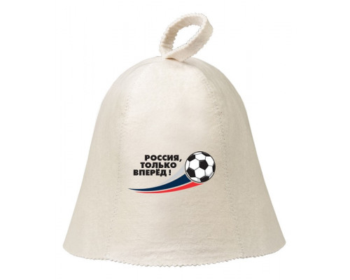 Шапка для бани универсальная Россия, только вперёд