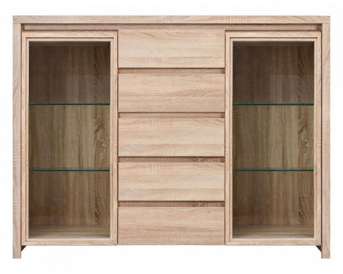 Тумба-витрина Каспиан КОМ 2W5S