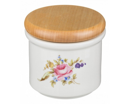 Банка для пищевых продуктов (10x9 см) Мейсенский Букет 606-552