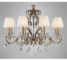 Подвесная люстра Eurosvet Eileen 1448/8 античная бронза Strotskis