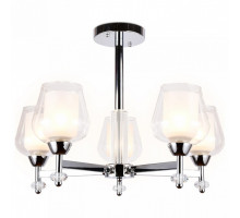 Люстра на штанге Ambrella Traditional TR3151/5 CH/CL хром/прозрачный E27/5 max 40W D630*460