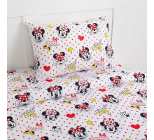 Постельное белье полутораспальное Модница Минни Маус