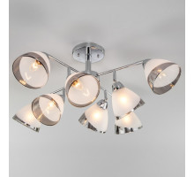 Люстра на штанге Eurosvet Paola 30126/8 хром