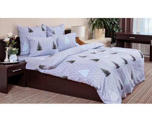 Постельное белье полутораспальное Ёлки