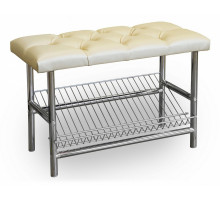 Банкетка-стеллаж для обуви МС-4