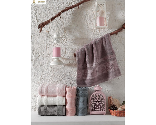 Набор из 6 полотенец для лица THELMA