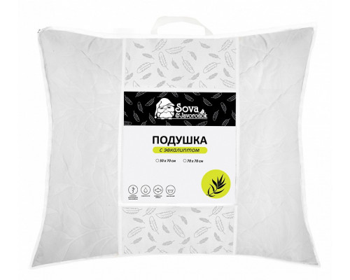 Подушка (70х70 см) Эвкалипт СиЖ