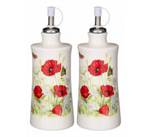 Набор из 2 бутылок для масла и уксуса Маки 358-1769