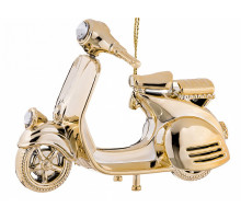 Елочная игрушка (12х6х9 см) Скутер 865-362