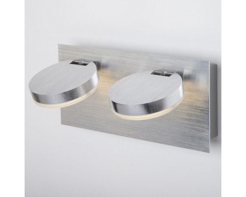 Спот Eurosvet Cover 20004/2 алюминий 10W