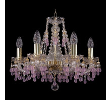 Подвесная люстра Bohemia Ivele Crystal 1410 1410/6/160/G/V7010