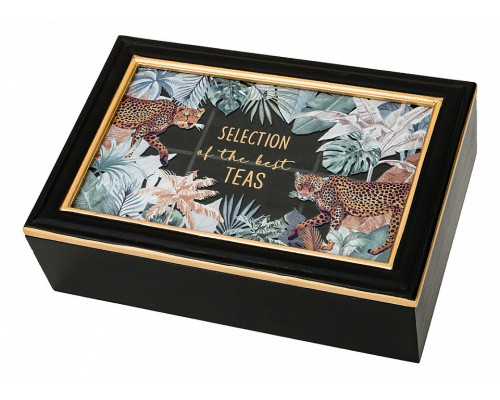 Шкатулка для чая (24x16x7 см) Джунгли 124-166