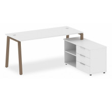 Стол письменный Metal System БА.РС-СТС-2.4 (R)