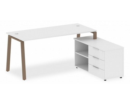 Стол письменный Metal System БА.РС-СТС-2.4 (R)