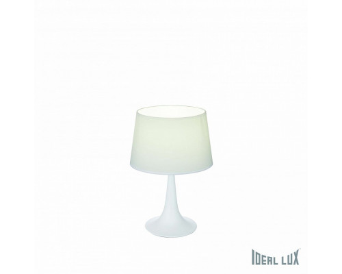 Настольная лампа декоративная Ideal Lux London LONDON TL1 SMALL BIANCO
