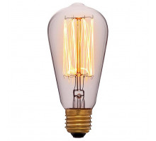 Лампа накаливания Sun Lumen ST58 E27 60Вт 2200K 053-228