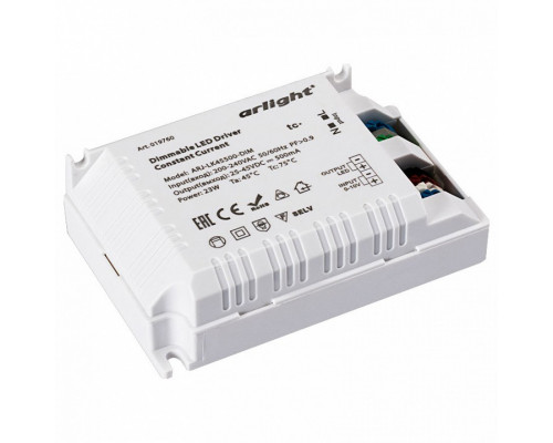Блок питания Arlight  ARJ-LK45500-DIM (23W, 500mA, 0-10V, PFC)