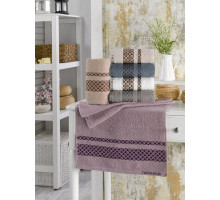 Набор из 6 банных полотенец Elfida