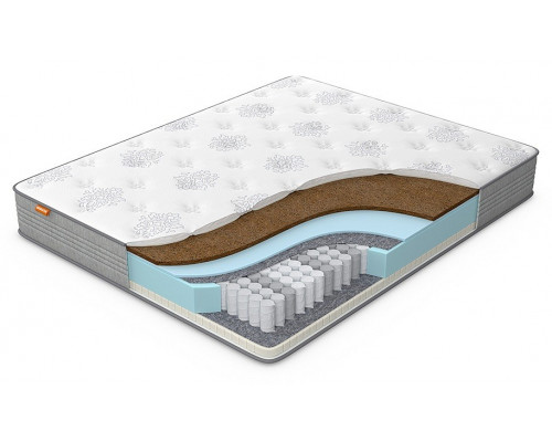 Матрас полутораспальный Comfort Duos Soft/Middle (Grey) 2000х1400