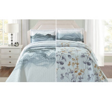 Покрывало с наволочками евростандарт Cler