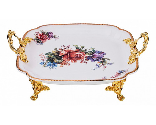 Блюдо декоративное (32.7х32.4х3.6 см) Верона 163-365