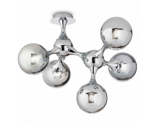 Люстра на штанге Ideal Lux Nodi NODI PL5 CROMO