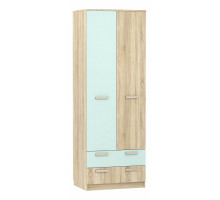 Шкаф платяной Акварель НМ 013.02-03 М1