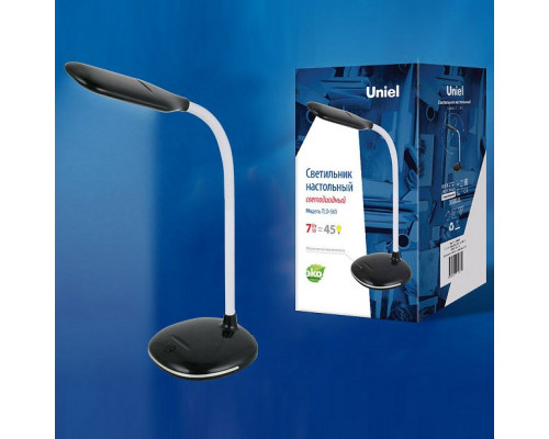 Настольная лампа офисная Uniel TLD-561 TLD-561 Black/LED/450Lm/4500K