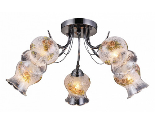 Потолочная люстра Natali Kovaltseva 11450 11450/5C CHROME