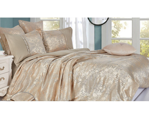 Постельное белье евростандарт Satin jacquard