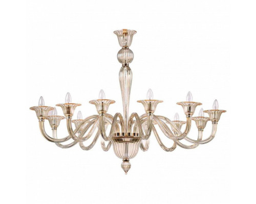 Подвесная люстра Ideal Lux Brigitta BRIGITTA SP12 AMBRA