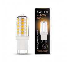 Лампа светодиодная Gauss 1073 G9 4Вт 2700K 107309104