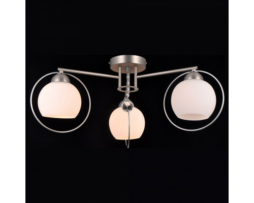 Потолочная люстра Natali Kovaltseva Sphere II SPHERE II 81051-3C SATIN NICKEL