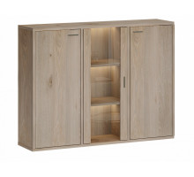 Тумба-витрина Домино СУ(ш3в1)+2ФГ+1ФС