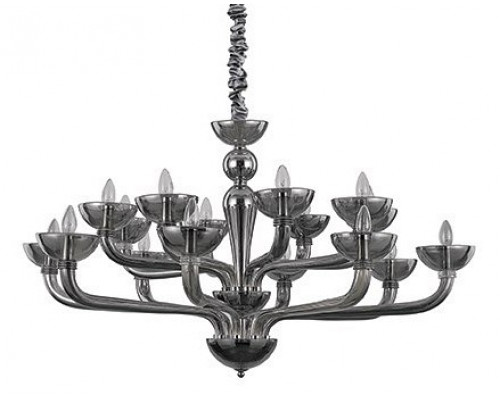 Подвесная люстра Ideal Lux Casanova CASANOVA SP16 FUME