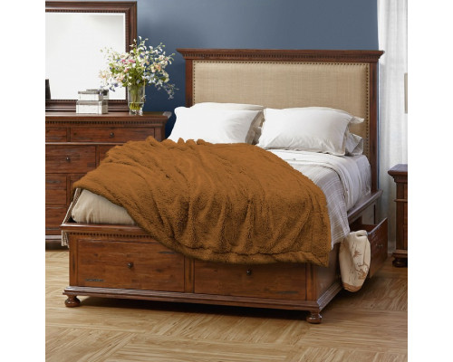 Плед (200х240 см) Длинный ворс