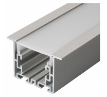 Профиль Arlight S2-LINIA55-F-2500 ANOD+OPAL 021176