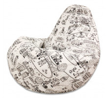 Кресло-мешок Раскраска 3XL 150*110 см