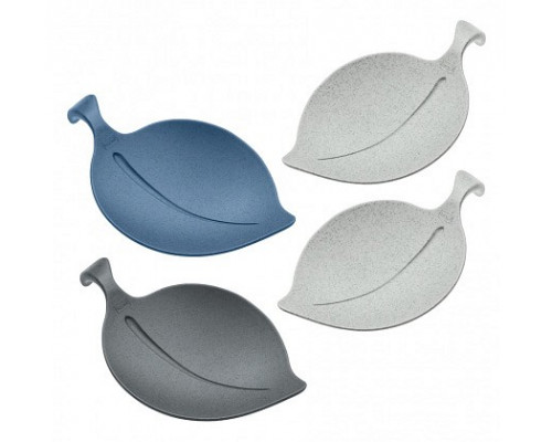 Набор из 4 подставок под горячее (14.3x9.2x2.6 см) Leaf On 3556302