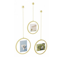 Набор из 3 фоторамок настенных (22x22x39 см) Fotochain 1013425-221