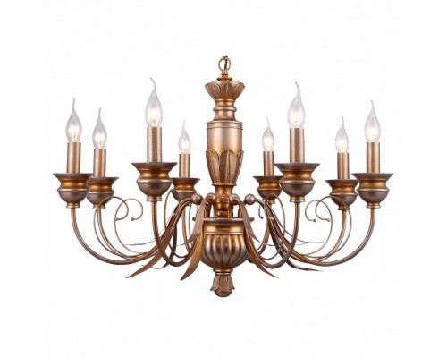 Подвесная люстра Arte Lamp Doratura A9075LM-8GA