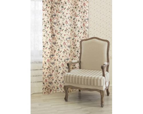 Портьера (100x250 см) 2 шт. Fleurs anglais