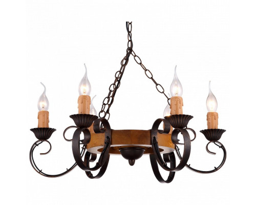 Подвесная люстра Arte Lamp Taverna A9520LM-6BR