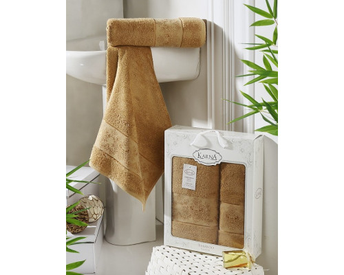 Набор из 2 полотенец для ванной PANDORA