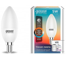 Лампа светодиодная Gauss Smart Home E14 5Вт 2700-6500K 1110112