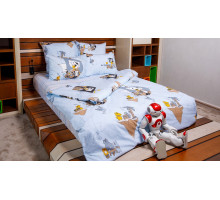 Постельное белье полутораспальное Коты-Пираты