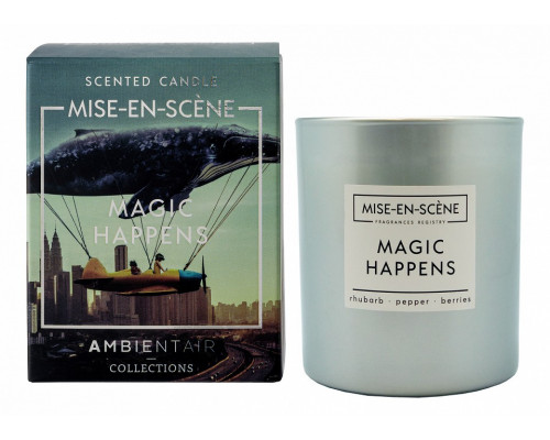 Свеча ароматическая (9.2 см) Mise En Scene Magic happens VV050GRMS